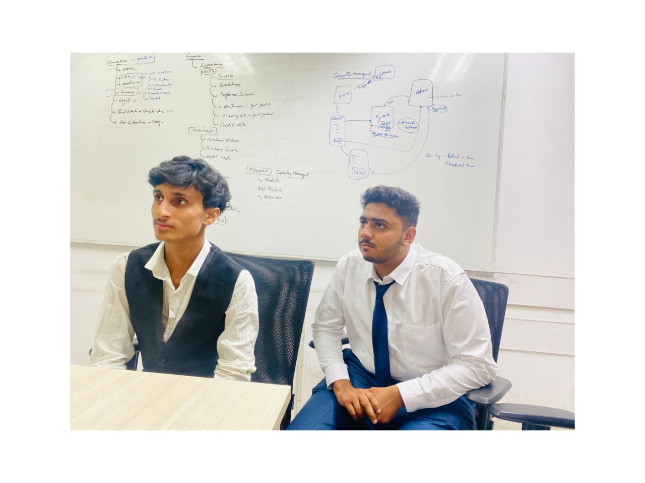 Mohammed Nihan Founder CEO and Mohammed Bilal COO of Omni IDE AI Research Lab in Bengaluru India
