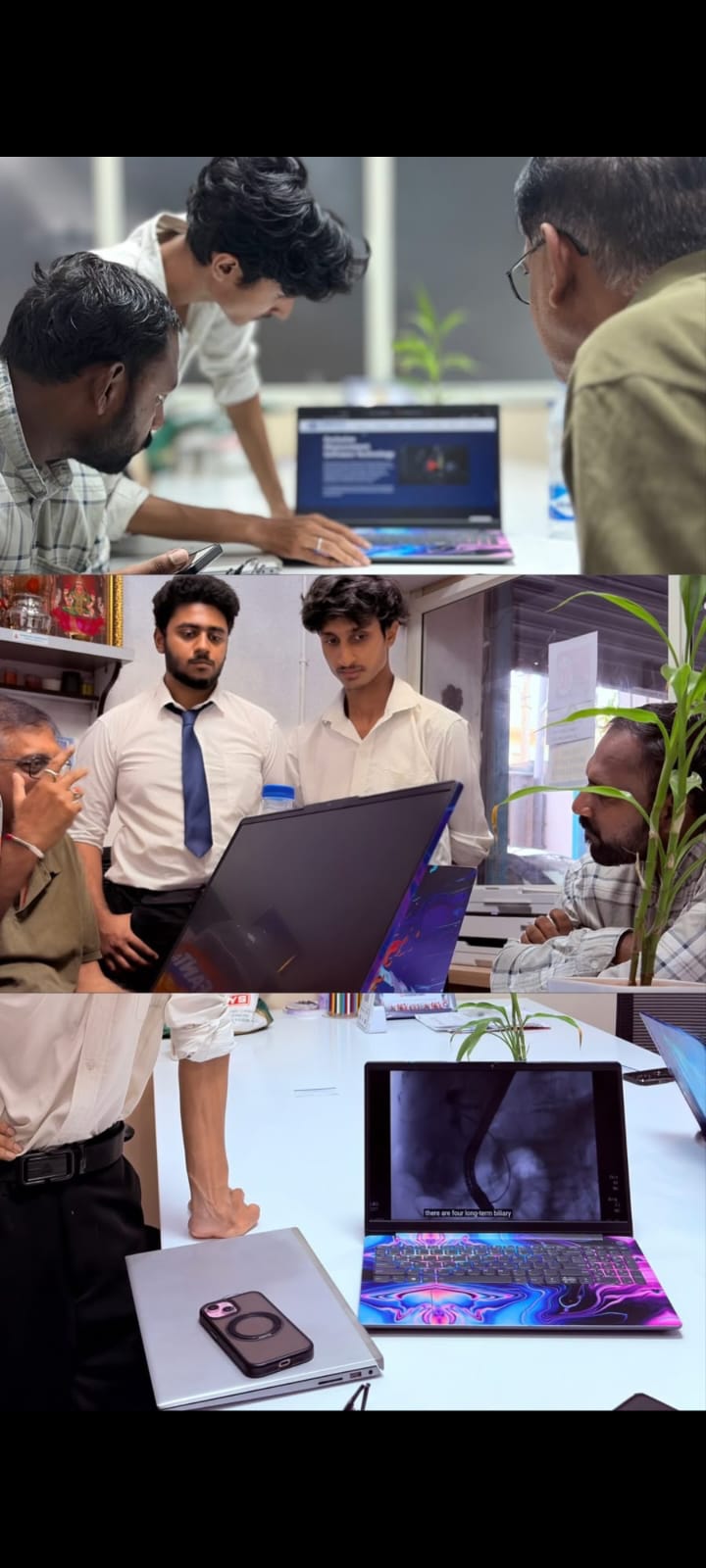 Omni IDE AI engineering team workspace collage and institutional recognitions DPIIT Startup India